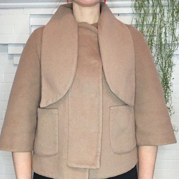 Wool/Angora 3/4 sleeve jacket - Picture 5 of 12